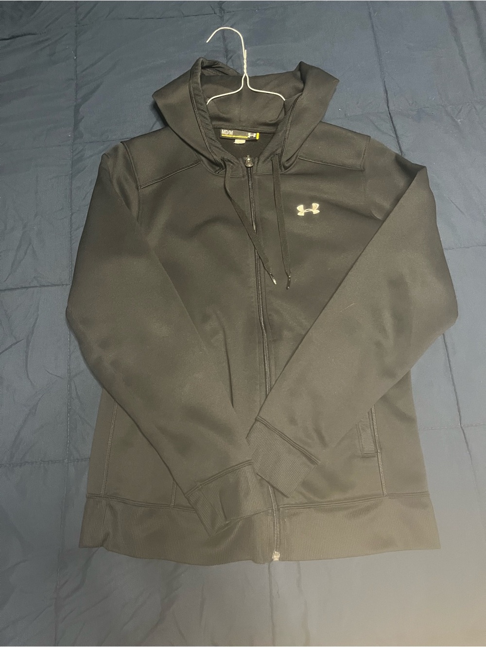 Under Armour Black Full-Zip Performance Hoodie